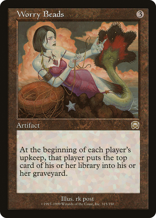 Worry Beads (MMQ-315) [Mercadian Masques] MTG Single Wizards of the Coast