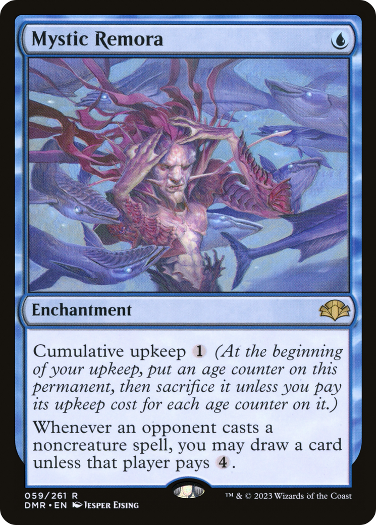 Mystic Remora (DMR-059) [Dominaria Remastered] MTG Single Wizards of the Coast