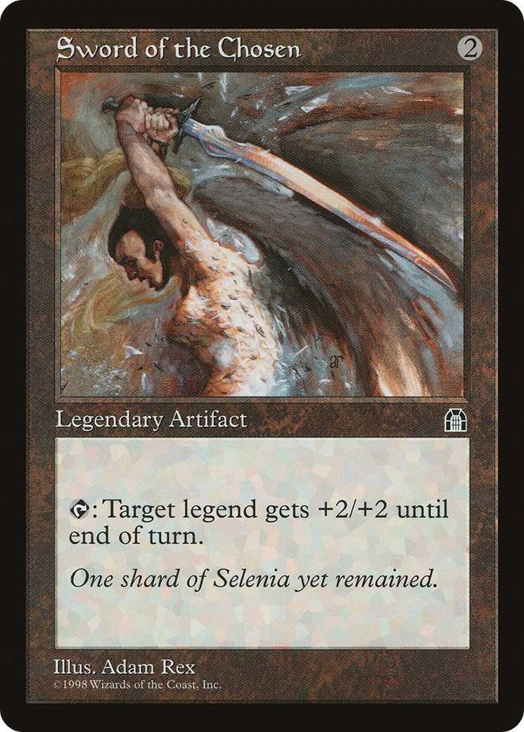 Sword of the Chosen (STH-141) [Stronghold] MTG Single Wizards of the Coast