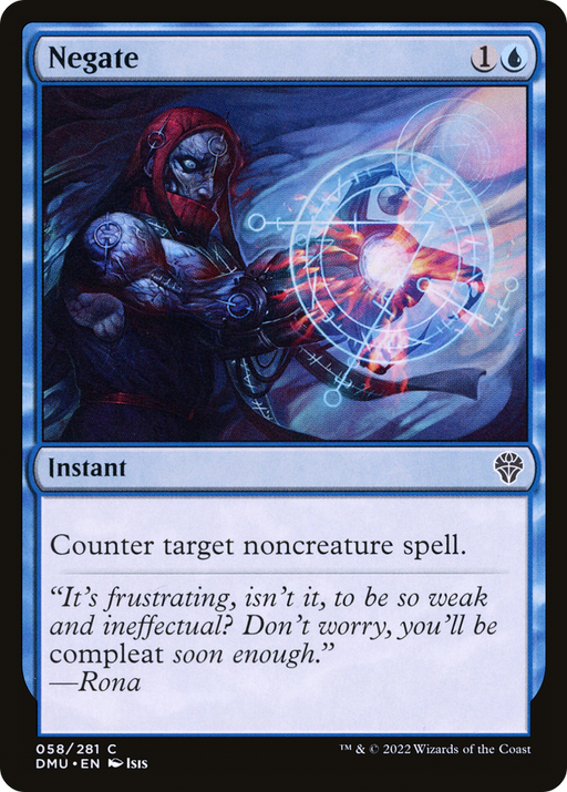 Negate (DMU-058) [Dominaria United] Foil MTG Single Wizards of the Coast