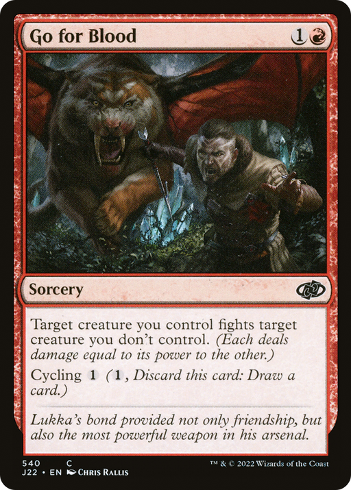 Go for Blood (J22-540) [Jumpstart 2022] MTG Single Wizards of the Coast