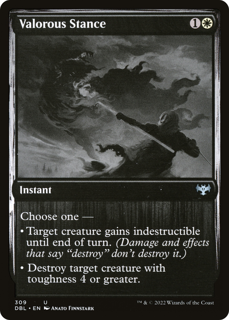 Valorous Stance (DBL-309) [Innistrad: Double Feature] Foil MTG Single Wizards of the Coast