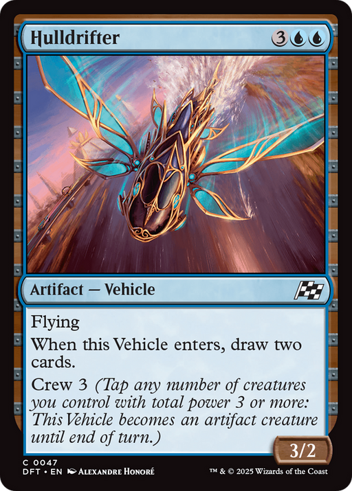 Hulldrifter (DFT-047) [Aetherdrift] Foil MTG Single Wizards of the Coast