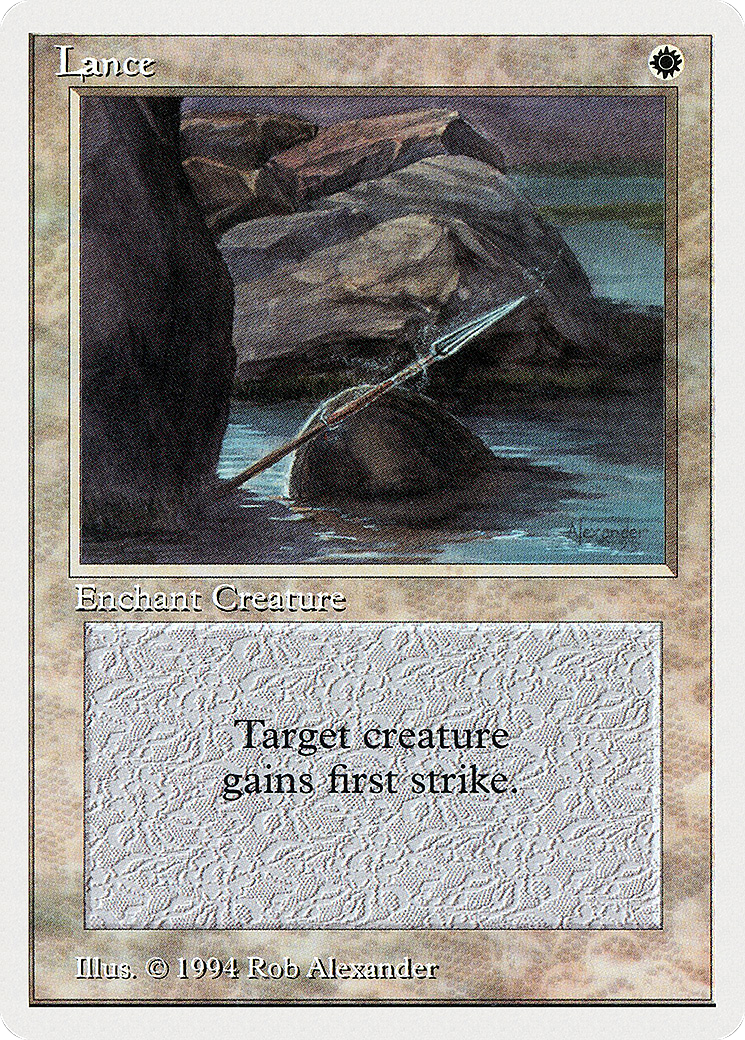 Lance (SUM-027) [Misc] Summer Magic / Edgar MTG Single Wizards of the Coast
