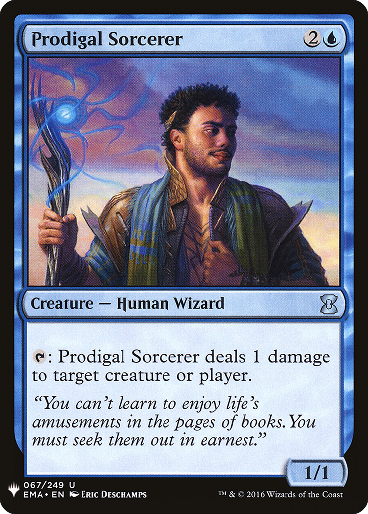 Prodigal Sorcerer (LIST-EMA-67) [Mystery Booster] The List MTG Single Wizards of the Coast