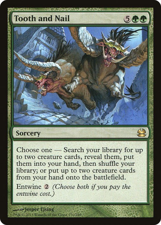 Tooth and Nail (MMA-170) [Modern Masters] MTG Single Modern Masters