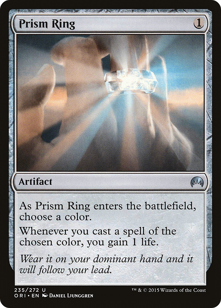 Prism Ring (ORI-235) [Magic Origins] MTG Single Wizards of the Coast