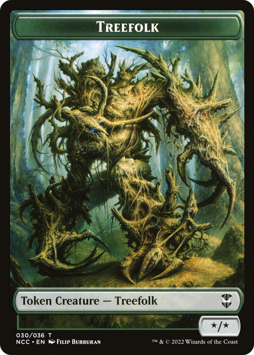Treefolk (TNCC-030) [Tokens] New Capenna Commander Tokens MTG Single Wizards of the Coast