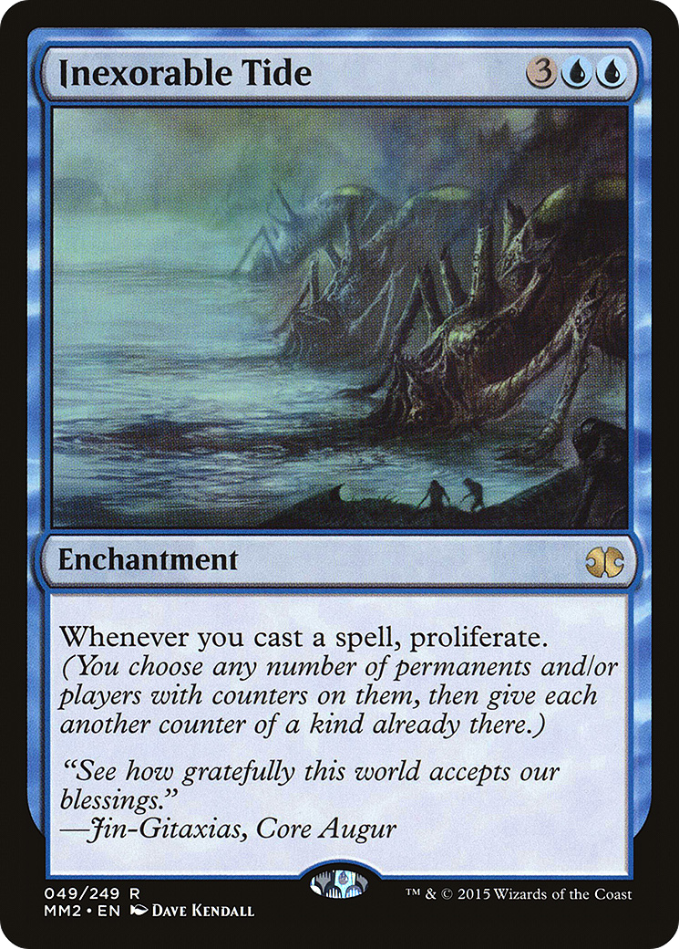 Inexorable Tide (MM2-049) [Modern Masters 2015] MTG Single Modern Masters 2015