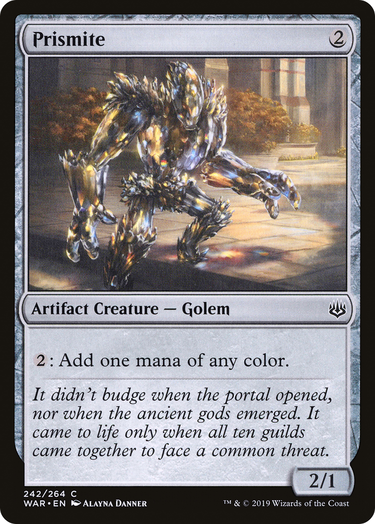 Prismite (WAR-242) [War of the Spark] Foil MTG Single Wizards of the Coast