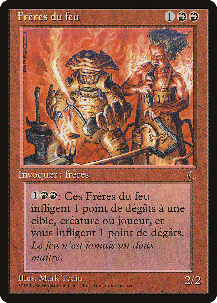 Brothers of Fire (REN-076) [Renaissance] MTG Single Wizards of the Coast