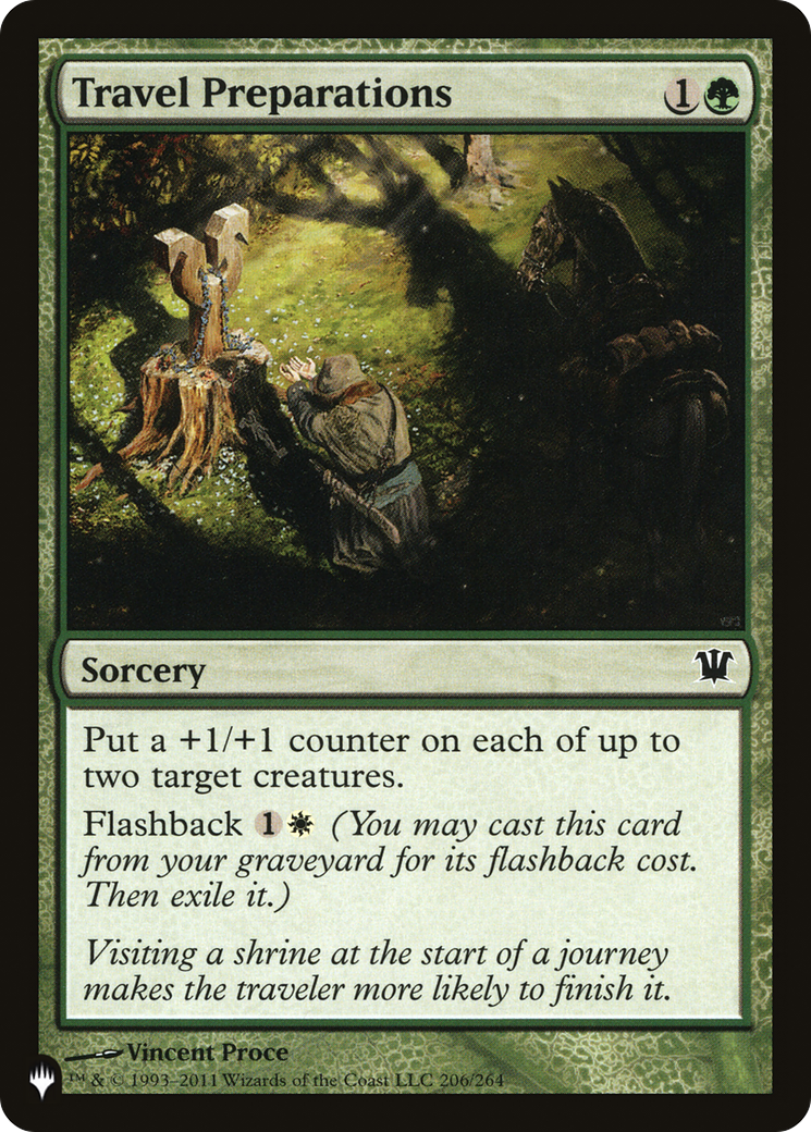 Travel Preparations (LIST-ISD-206) [Mystery Booster] The List MTG Single Wizards of the Coast