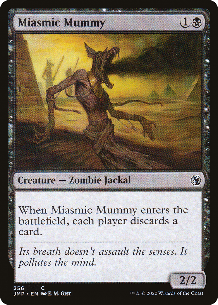 Miasmic Mummy (JMP-256) [Jumpstart] MTG Single Wizards of the Coast