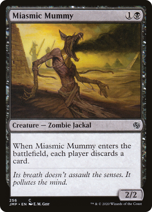 Miasmic Mummy (JMP-256) [Jumpstart] MTG Single Wizards of the Coast