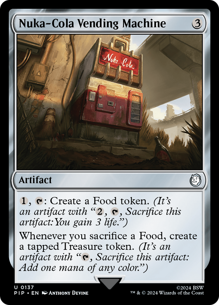 Nuka-Cola Vending Machine (PIP-137) [Fallout] Foil MTG Single Wizards of the Coast