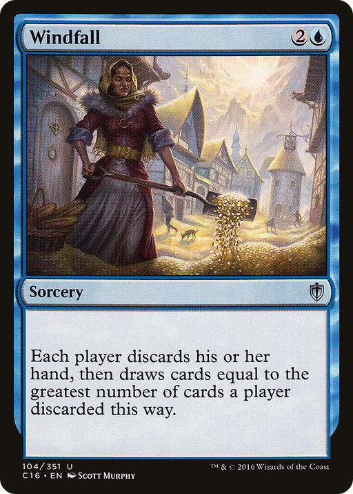 Windfall (C16-104) [Commander 2016] MTG Single Wizards of the Coast