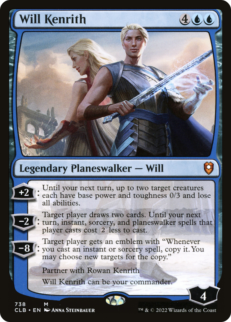 Will Kenrith (CLB-738) [Commander Legends: Battle for Baldur's Gate] MTG Single Wizards of the Coast