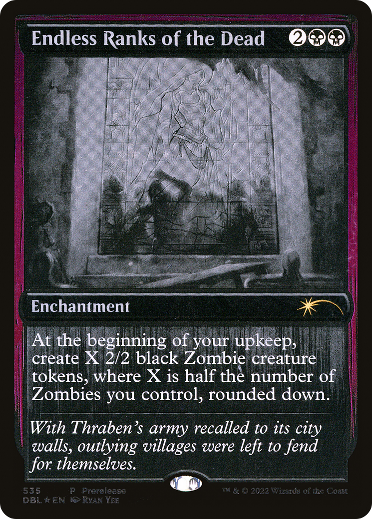 Endless Ranks of the Dead (PRE-535) [Innistrad: Double Feature] Foil MTG Single Wizards of the Coast