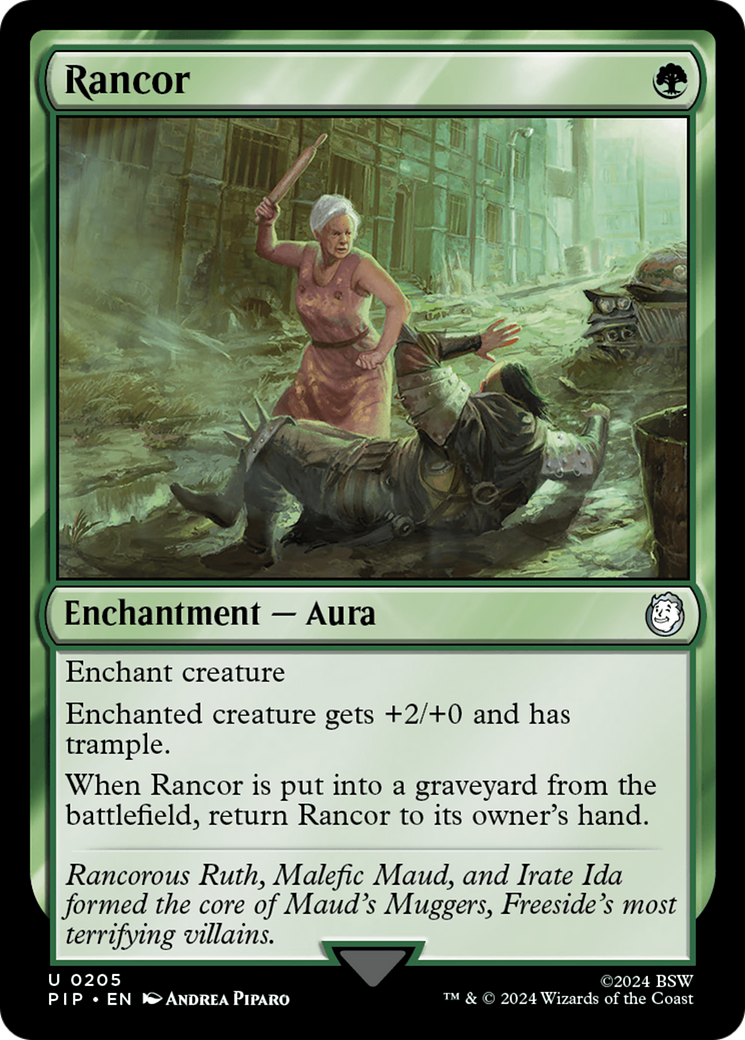Rancor (PIP-205) [Fallout] Foil MTG Single Wizards of the Coast
