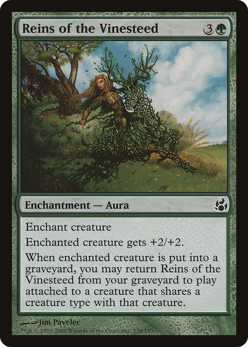 Reins of the Vinesteed (MOR-134) [Morningtide] MTG Single Wizards of the Coast