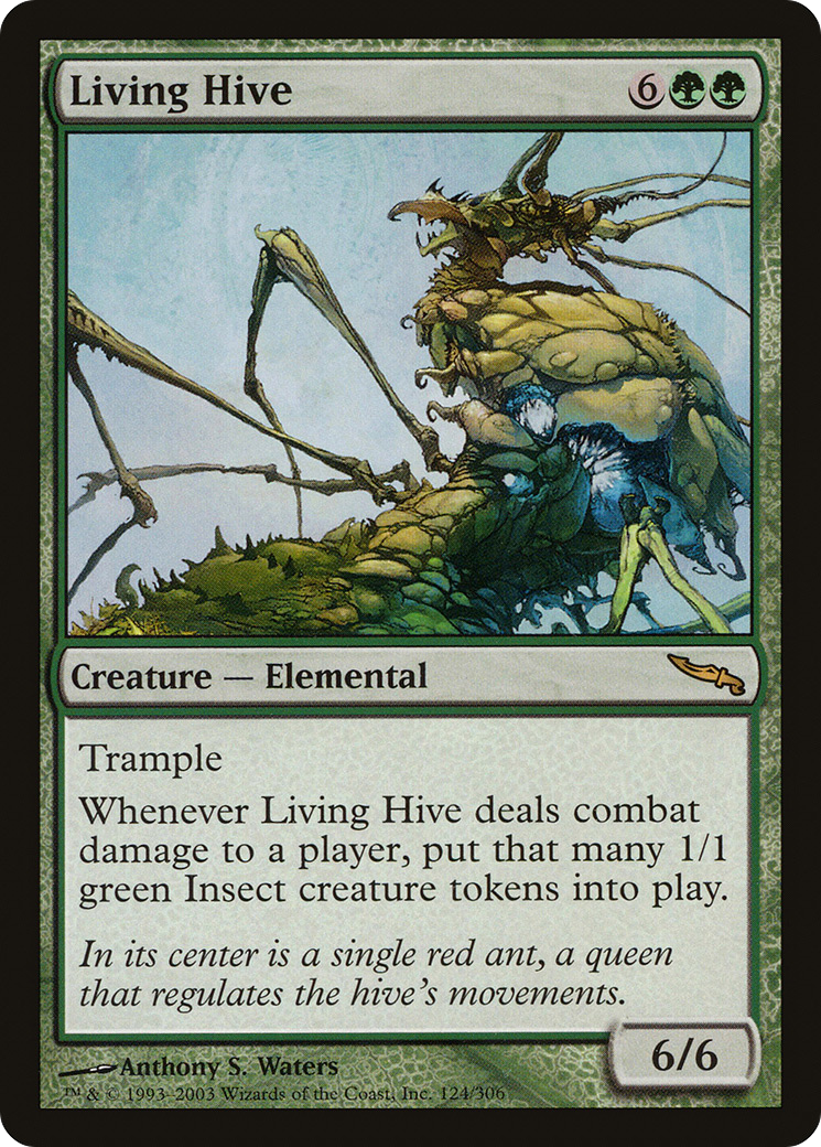 Living Hive (MRD-124) [Mirrodin] MTG Single Wizards of the Coast