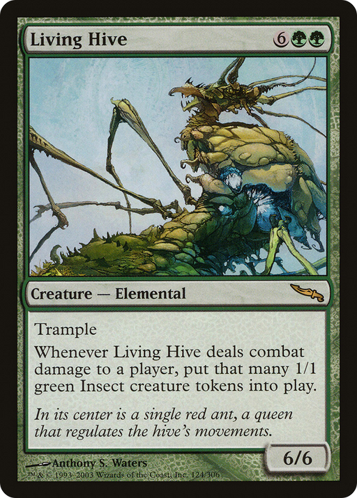 Living Hive (MRD-124) [Mirrodin] MTG Single Wizards of the Coast
