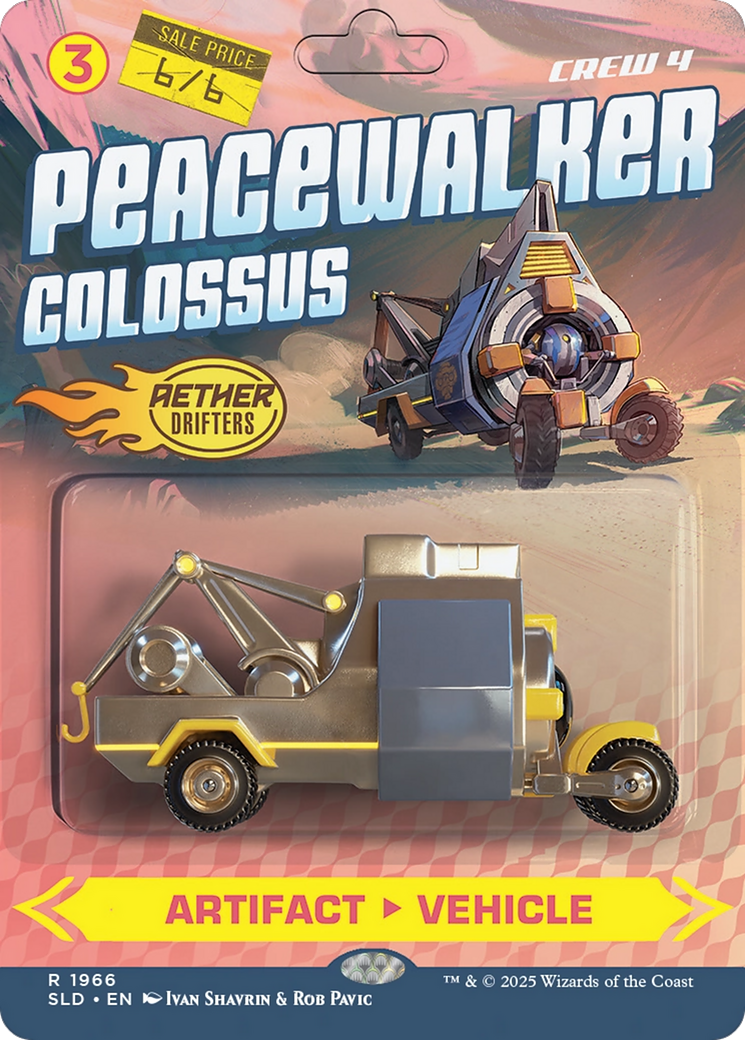 Peacewalker Colossus (SLD-1966) [Secret Lair] Drop (Borderless) MTG Single Wizards of the Coast