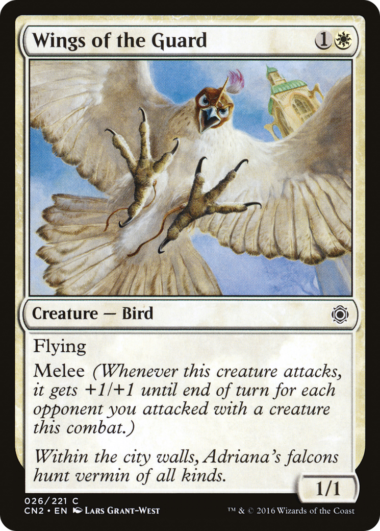 Wings of the Guard (CN2-026) [Conspiracy: Take the Crown] Foil MTG Single Wizards of the Coast