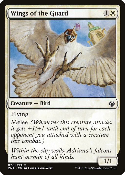 Wings of the Guard (CN2-026) [Conspiracy: Take the Crown] Foil MTG Single Wizards of the Coast