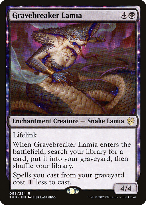 Gravebreaker Lamia (THB-098) [Theros Beyond Death] MTG Single Wizards of the Coast