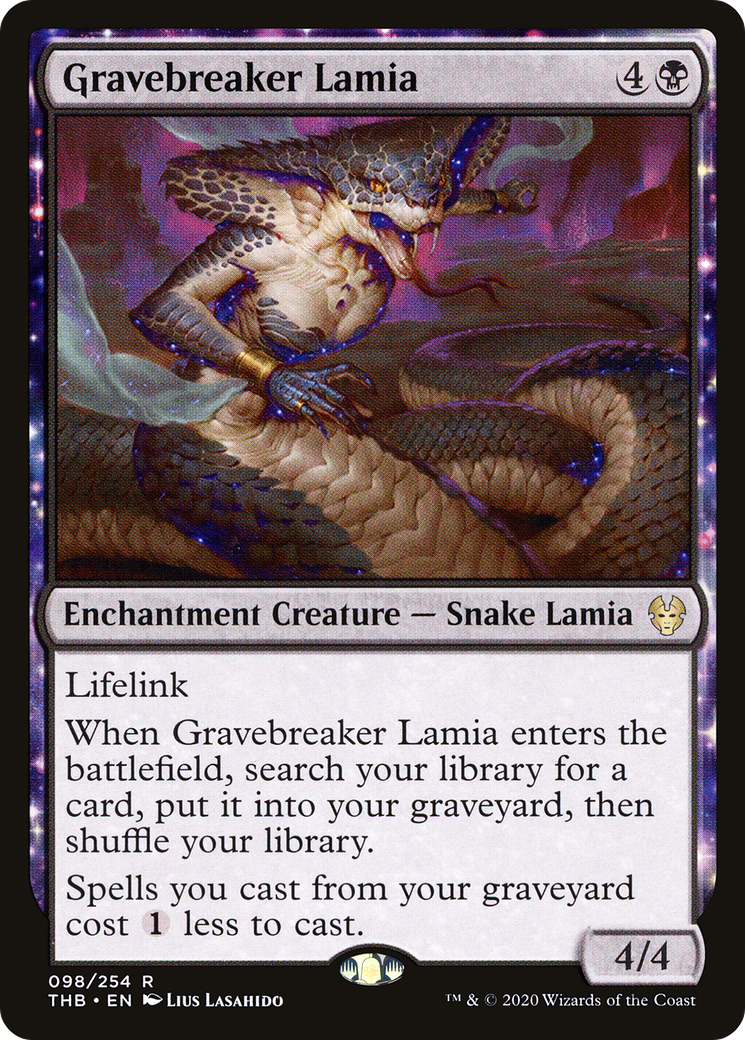 Gravebreaker Lamia (THB-098) [Theros Beyond Death] Foil MTG Single Wizards of the Coast