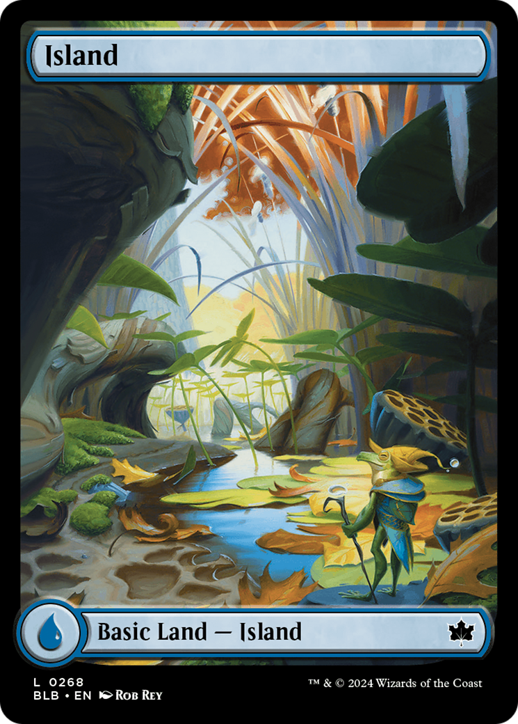 Island (0268) (BLB-268) [Bloomburrow] MTG Single Wizards of the Coast