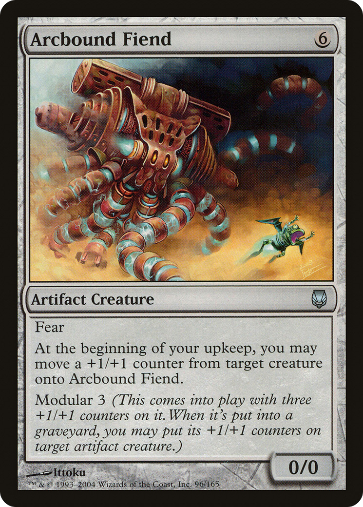 Arcbound Fiend (DST-096) [Darksteel] MTG Single Wizards of the Coast