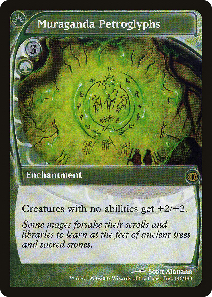 Muraganda Petroglyphs (FUT-146) [Future Sight] Foil MTG Single Wizards of the Coast