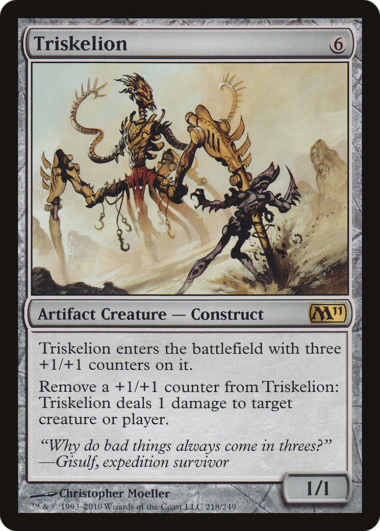 Triskelion [Magic 2011] MTG Single Magic: The Gathering