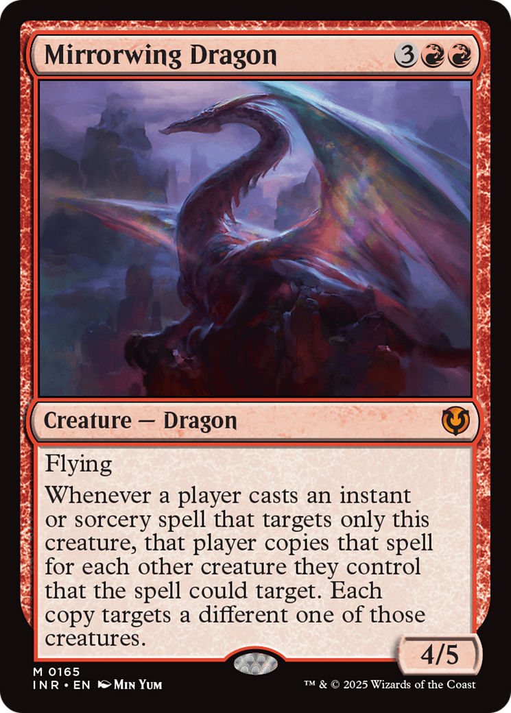 Mirrorwing Dragon (INR-165) [Innistrad Remastered] MTG Single Wizards of the Coast