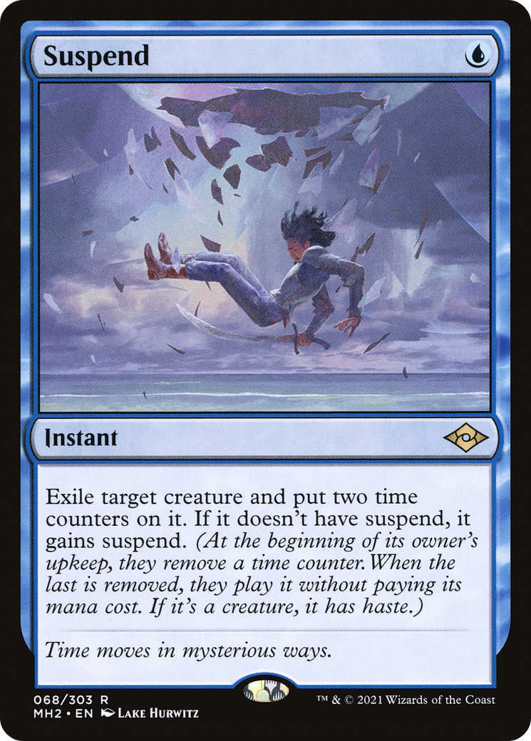 Suspend (MH2-068) [Modern Horizons 2] Foil MTG Single Modern Horizons 2