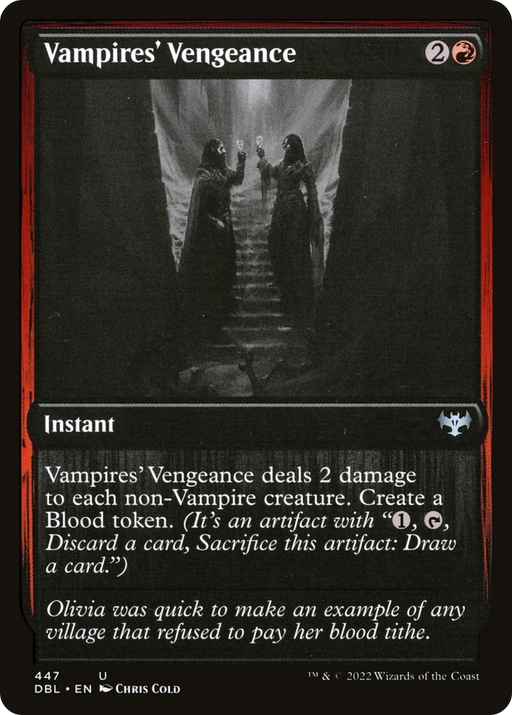 Vampires' Vengeance (DBL-447) [Innistrad: Double Feature] MTG Single Wizards of the Coast