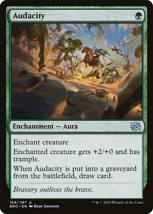 Audacity (BRO-169) [The Brothers' War] Foil MTG Single Wizards of the Coast