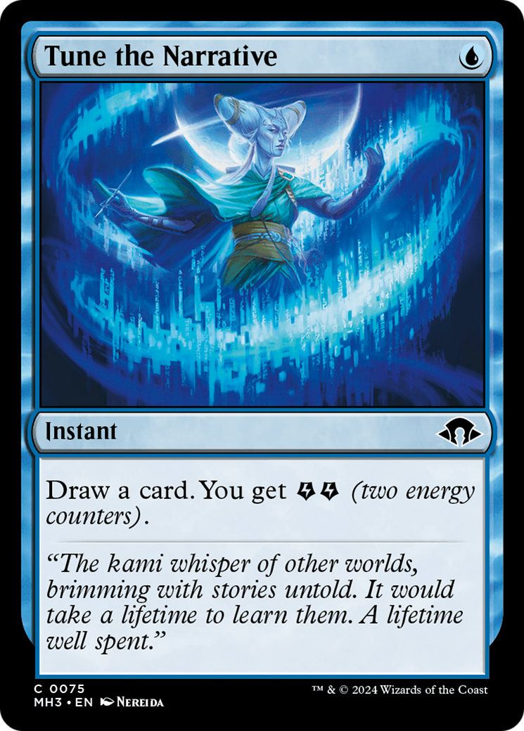Tune the Narrative (MH3-075) [Modern Horizons 3] Foil MTG Single Modern Horizons 3