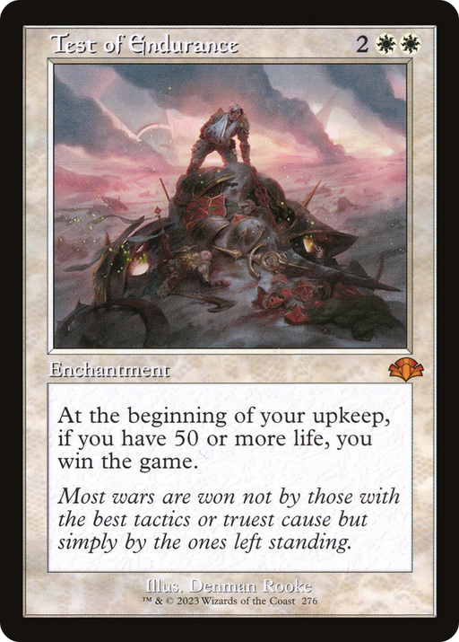 Test of Endurance (DMR-276) [Dominaria Remastered] MTG Single Wizards of the Coast