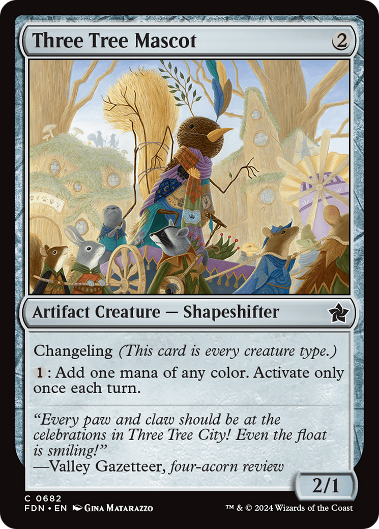 Three Tree Mascot (FDN-682) [Foundations] MTG Single Wizards of the Coast