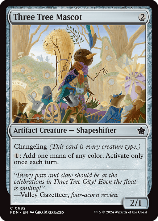 Three Tree Mascot (FDN-682) [Foundations] MTG Single Wizards of the Coast