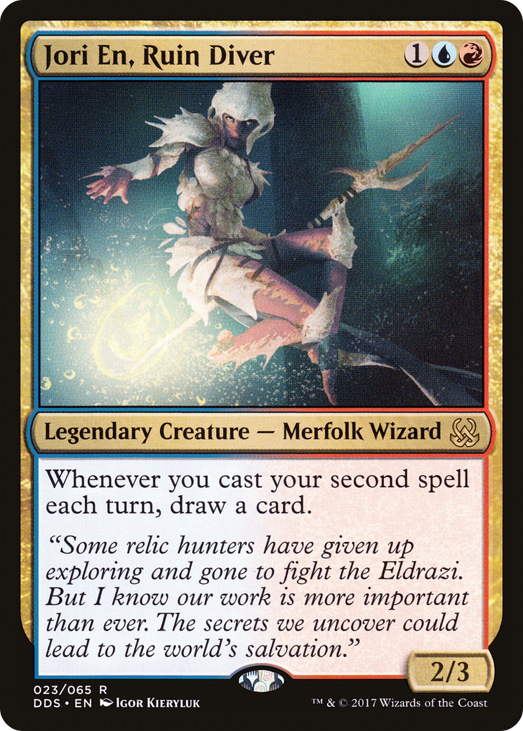 Jori En, Ruin Diver (DDS-023) [Misc] Duel Decks: Mind vs. Might MTG Single Wizards of the Coast