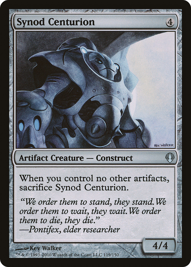 Synod Centurion (ARC-119) [Misc] Archenemy MTG Single Wizards of the Coast
