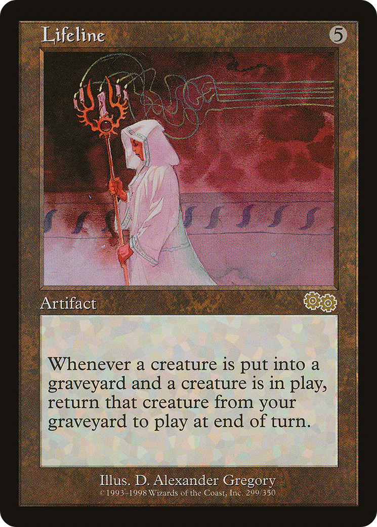 Lifeline (USG-299) [Urza's Saga] MTG Single Wizards of the Coast