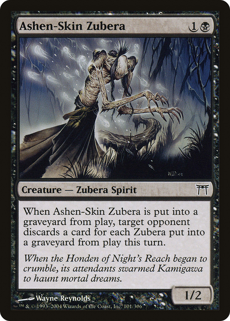 Ashen-Skin Zubera (CHK-101) [Champions of Kamigawa] MTG Single Wizards of the Coast