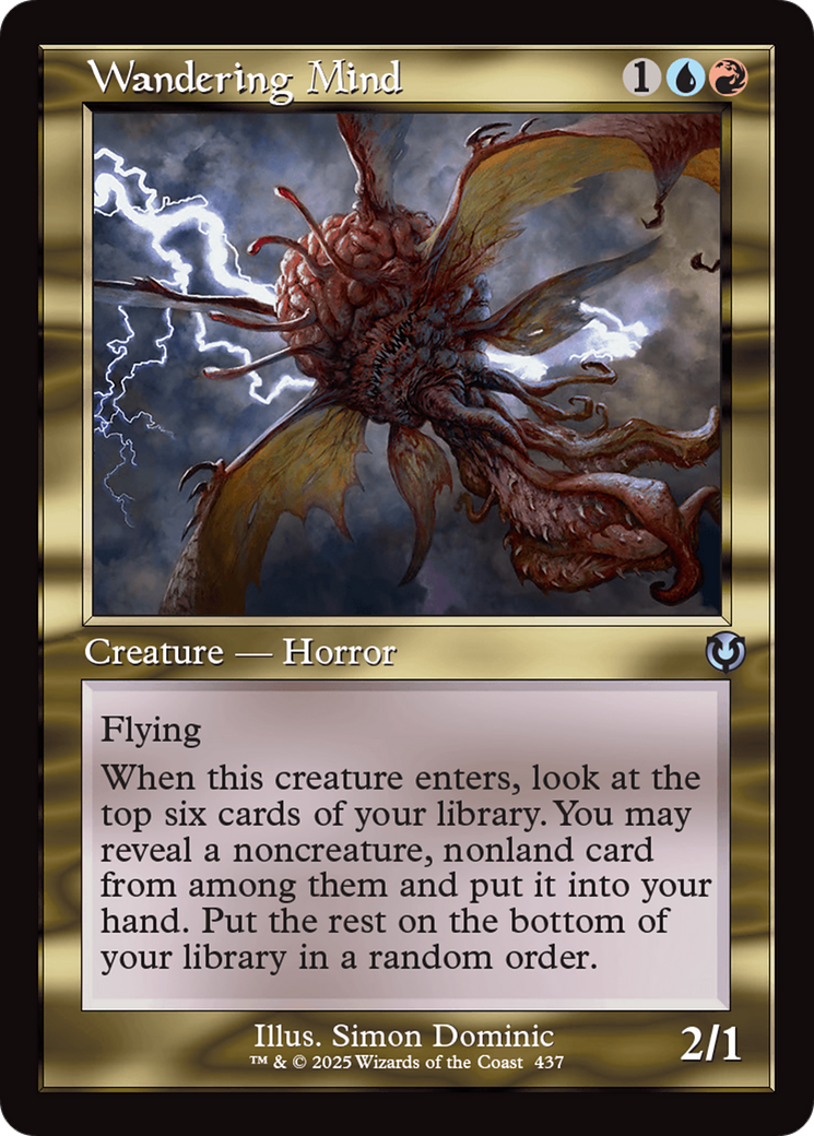 Wandering Mind (INR-437) [Innistrad Remastered] MTG Single Wizards of the Coast