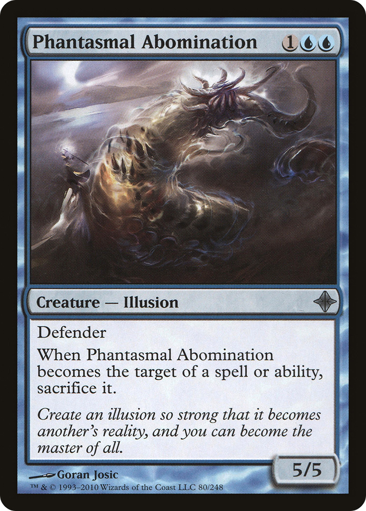 Phantasmal Abomination (ROE-080) [Rise of the Eldrazi] MTG Single Wizards of the Coast