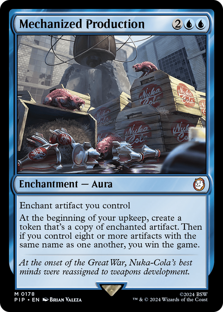 Mechanized Production (PIP-178) [Fallout] MTG Single Wizards of the Coast